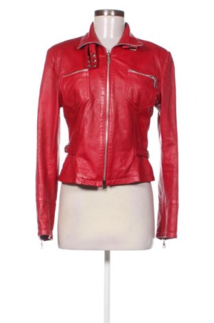 Damska kurtka skórzana Unbranded, Rozmiar M, Kolor Czerwony, Cena 261,99 zł