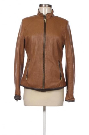 Geacă de piele pentru femei Unbranded, Mărime M, Culoare Maro, Preț 238,99 Lei