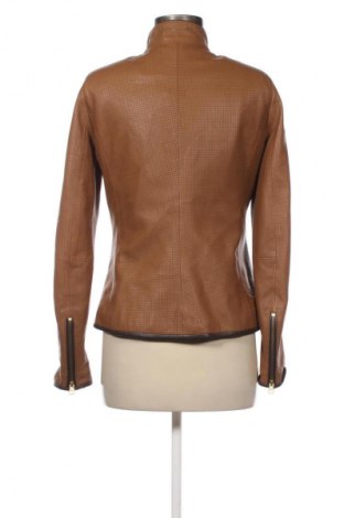 Geacă de piele pentru femei Unbranded, Mărime M, Culoare Maro, Preț 238,99 Lei