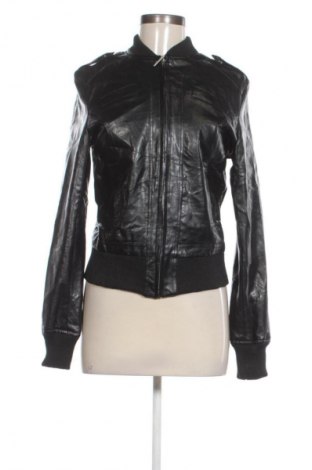 Dámská kožená bunda  Unbranded, Velikost S, Barva Černá, Cena  359,00 Kč