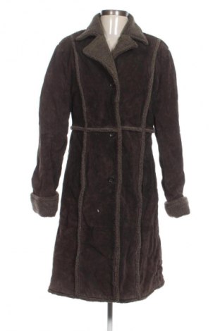 Дамско кожено яке Unbranded, Размер S, Цвят Кафяв, Цена 29,14 €