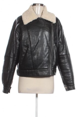 Geacă de piele pentru femei Unbranded, Mărime M, Culoare Negru, Preț 125,99 Lei