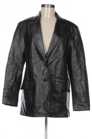 Γυναικείο δερμάτινο μπουφάν Zara, Μέγεθος S, Χρώμα Μαύρο, Τιμή 23,99 €