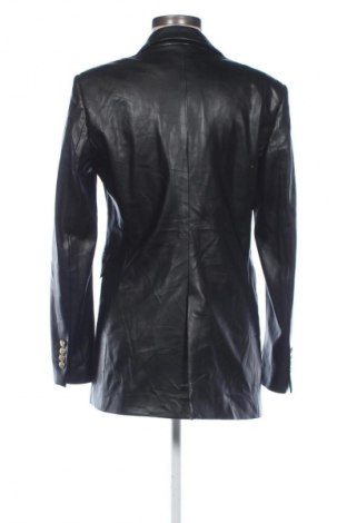 Γυναικείο δερμάτινο μπουφάν Zara, Μέγεθος M, Χρώμα Μαύρο, Τιμή 18,99 €