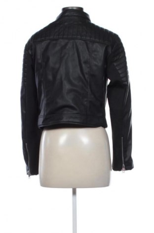 Дамско кожено яке Zara, Размер XL, Цвят Черен, Цена 21,47 €