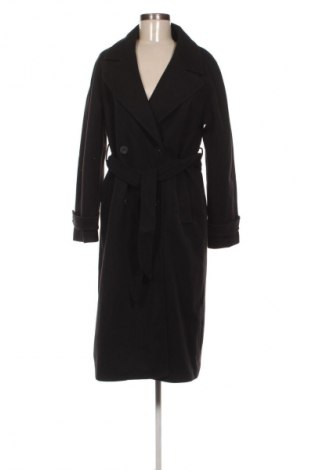 Дамско палто Bershka, Размер S, Цвят Черен, Цена 56,24 €