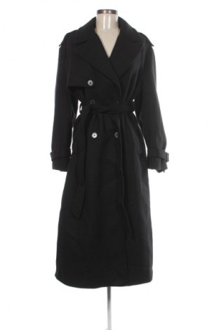 Γυναικείο παλτό Bershka, Μέγεθος S, Χρώμα Μαύρο, Τιμή 65,99 €