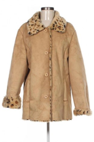 Дамско палто Helena Vera, Размер XL, Цвят Бежов, Цена 4,09 €