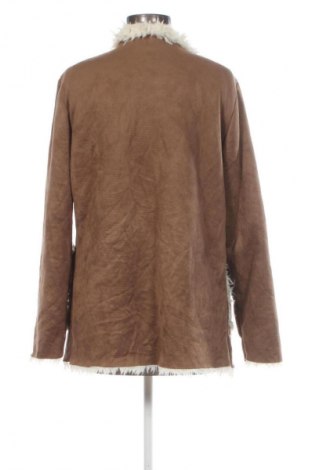 Damski płaszcz Miss Charm, Rozmiar L, Kolor Brązowy, Cena 34,99 zł