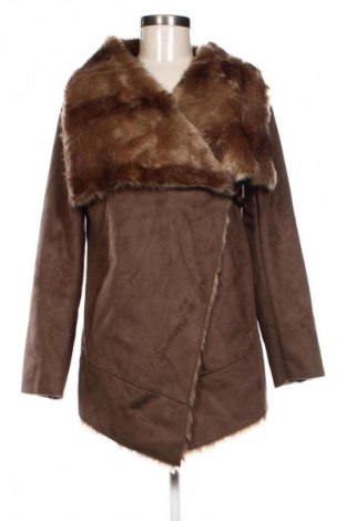 Damski płaszcz Pull&Bear, Rozmiar M, Kolor Brązowy, Cena 164,99 zł