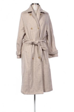 Palton de femei SHEIN, Mărime XS, Culoare Bej, Preț 208,53 Lei