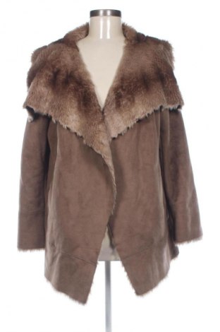 Damski płaszcz Silvian Heach, Rozmiar S, Kolor Brązowy, Cena 311,99 zł