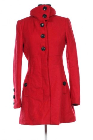 Γυναικείο παλτό Stradivarius, Μέγεθος S, Χρώμα Κόκκινο, Τιμή 35,99 €