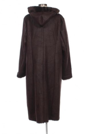 Damski płaszcz Un Jour Ailleurs, Rozmiar L, Kolor Brązowy, Cena 169,99 zł