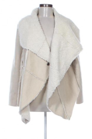 Γυναικείο παλτό Unbranded, Μέγεθος M, Χρώμα Εκρού, Τιμή 33,99 €