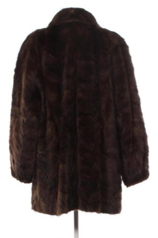 Дамско кожено палто Unbranded, Размер XXL, Цвят Кафяв, Цена 127,82 €