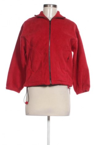 Дамско поларено яке Unbranded, Размер M, Цвят Червен, Цена 31,18 €
