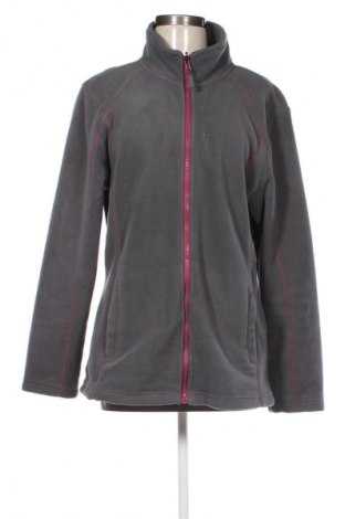 Γυναικείο μπουφάν fleece Walkmaxx, Μέγεθος L, Χρώμα Γκρί, Τιμή 11,99 €