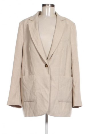 Sacou de femei H&M, Mărime L, Culoare Bej, Preț 53,99 Lei