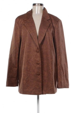 Γυναικείο σακάκι SHEIN, Μέγεθος M, Χρώμα Καφέ, Τιμή 18,99 €