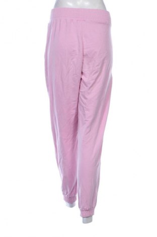 Pantaloni trening de femei Bershka, Mărime S, Culoare Roz, Preț 34,99 Lei