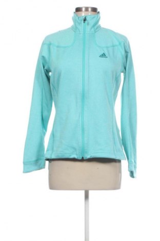 Bluză trening de femei Adidas, Mărime M, Culoare Albastru, Preț 71,99 Lei