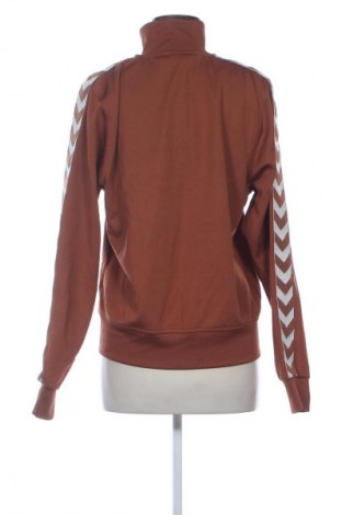 Дамско спортно горнище Hummel, Размер XL, Цвят Кафяв, Цена 17,38 €