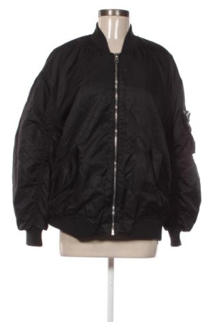 Geacă de femei Bershka, Mărime L, Culoare Negru, Preț 36,99 Lei