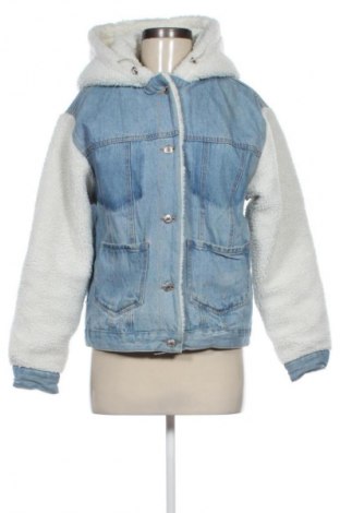 Γυναικείο μπουφάν Pull&Bear, Μέγεθος M, Χρώμα Μπλέ, Τιμή 12,99 €