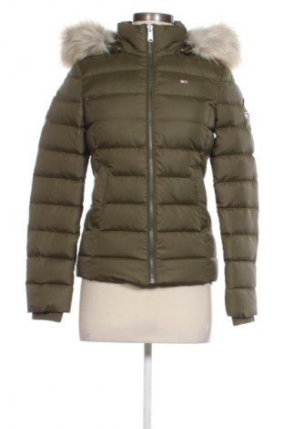 Дамско яке Tommy Jeans, Размер XS, Цвят Зелен, Цена 158,50 €