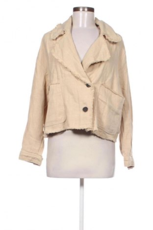 Geacă de femei Zara, Mărime S, Culoare Bej, Preț 83,78 Lei