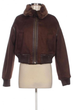 Дамско яке Zara, Размер L, Цвят Кафяв, Цена 18,40 €