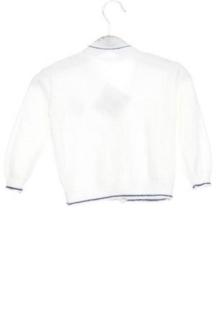 Kinder Strickjacke Unbranded, Größe 9-12m/ 74-80 cm, Farbe Weiß, Preis 5,99 €