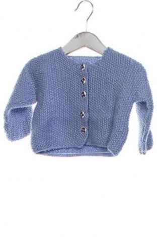 Kinder Strickjacke Unbranded, Größe 1-2m/ 50-56 cm, Farbe Blau, Preis € 2,99