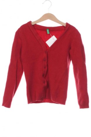 Dětský kardigán United Colors Of Benetton, Velikost 3-4y/ 104-110 cm, Barva Červená, Cena  369,00 Kč