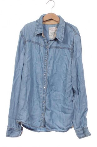 Kinderhemd Unbranded, Größe 13-14y/ 164-168 cm, Farbe Blau, Preis 1,99 €