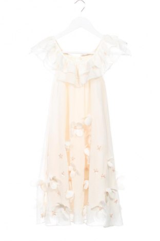 Детска рокля Next, Размер 8-9y/ 134-140 см, Цвят Екрю, Цена 26,07 €