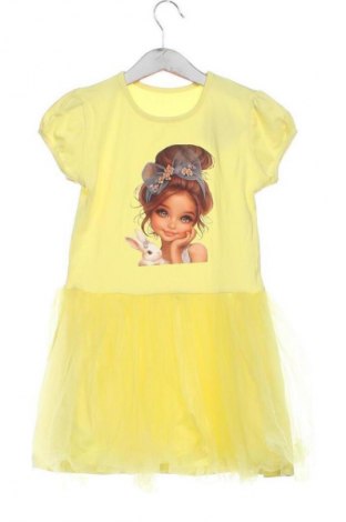 Kinderkleid Unbranded, Größe 4-5y/ 110-116 cm, Farbe Gelb, Preis € 12,99