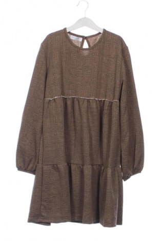 Kinderkleid Unbranded, Größe 14-15y/ 168-170 cm, Farbe Beige, Preis € 12,00