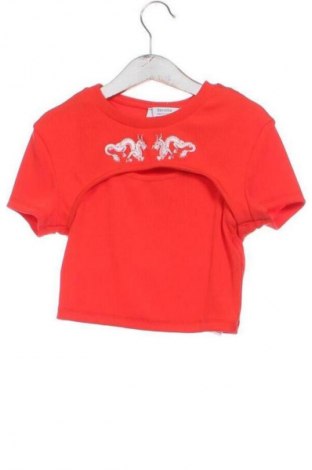 Kinder T-Shirt Bershka, Größe 11-12y/ 152-158 cm, Farbe Orange, Preis € 1,99