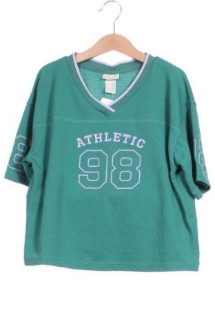 Dziecięcy T-shirt H&M, Rozmiar 8-9y/ 134-140 cm, Kolor Zielony, Cena 17,99 zł