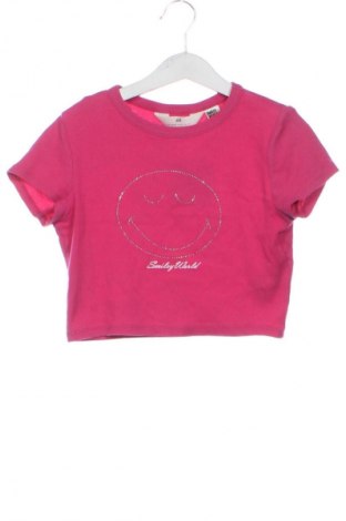 Kinder T-Shirt H&M, Größe 8-9y/ 134-140 cm, Farbe Rosa, Preis € 2,56