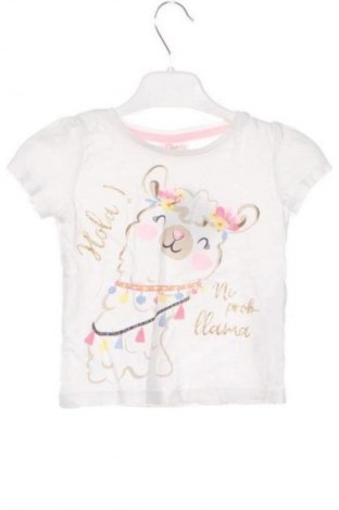 Kinder T-Shirt Pepco, Größe 9-12m/ 74-80 cm, Farbe Weiß, Preis € 1,99