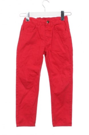 Детски дънки H&M, Размер 5-6y/ 116-122 см, Цвят Червен, Цена 16,36 €