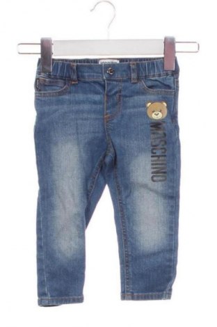 Dětské džíny  Moschino, Velikost 12-18m/ 80-86 cm, Barva Modrá, Cena  850,00 Kč