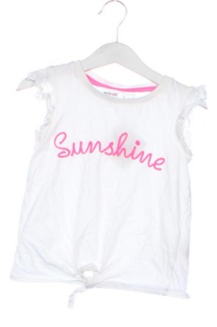 Kinder Top Minoti, Größe 3-4y/ 104-110 cm, Farbe Weiß, Preis 4,99 €