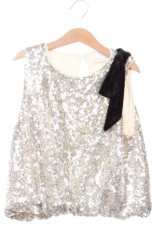 Μπλουζάκι αμάνικο παιδικό Zara, Μέγεθος 12-13y/ 158-164 εκ., Χρώμα Χρυσαφί, Τιμή 4,99 €