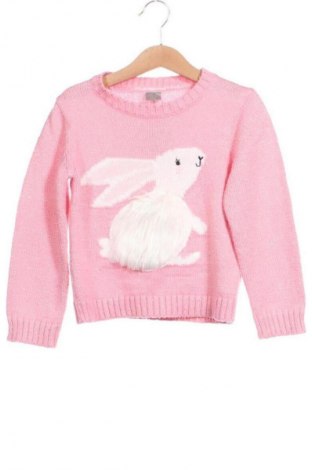 Kinderpullover Unbranded, Größe 4-5y/ 110-116 cm, Farbe Rosa, Preis 7,23 €