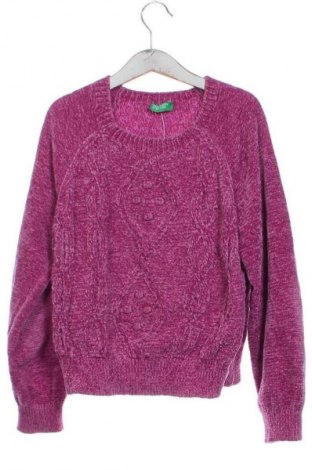 Kinderpullover United Colors Of Benetton, Größe 5-6y/ 116-122 cm, Farbe Rosa, Preis € 6,99