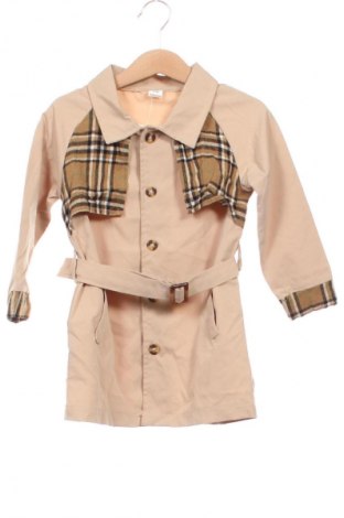 Kindermantel SHEIN, Größe 2-3y/ 98-104 cm, Farbe Beige, Preis 10,00 €